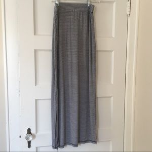 Old Navy Striped Knit Maxi Skirt